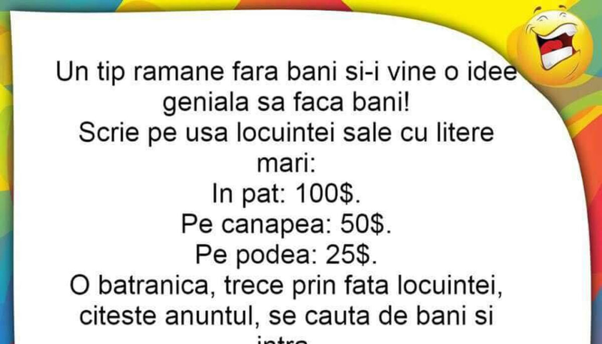 Imagine Stire BANC | Un tip rămâne fără bani și-i vine o idee genială | 2review.ro