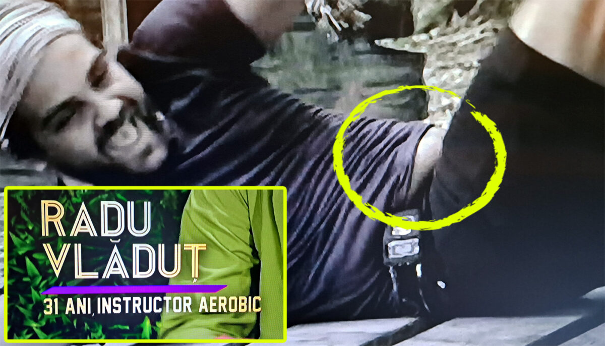 Imagine Stire Se prezintă drept antrenor de fitness, dar are cea mai mare burtă de la „Sunt celebru”. Imagini „compromițătoare” cu Radu Vlăduț | 2review.ro