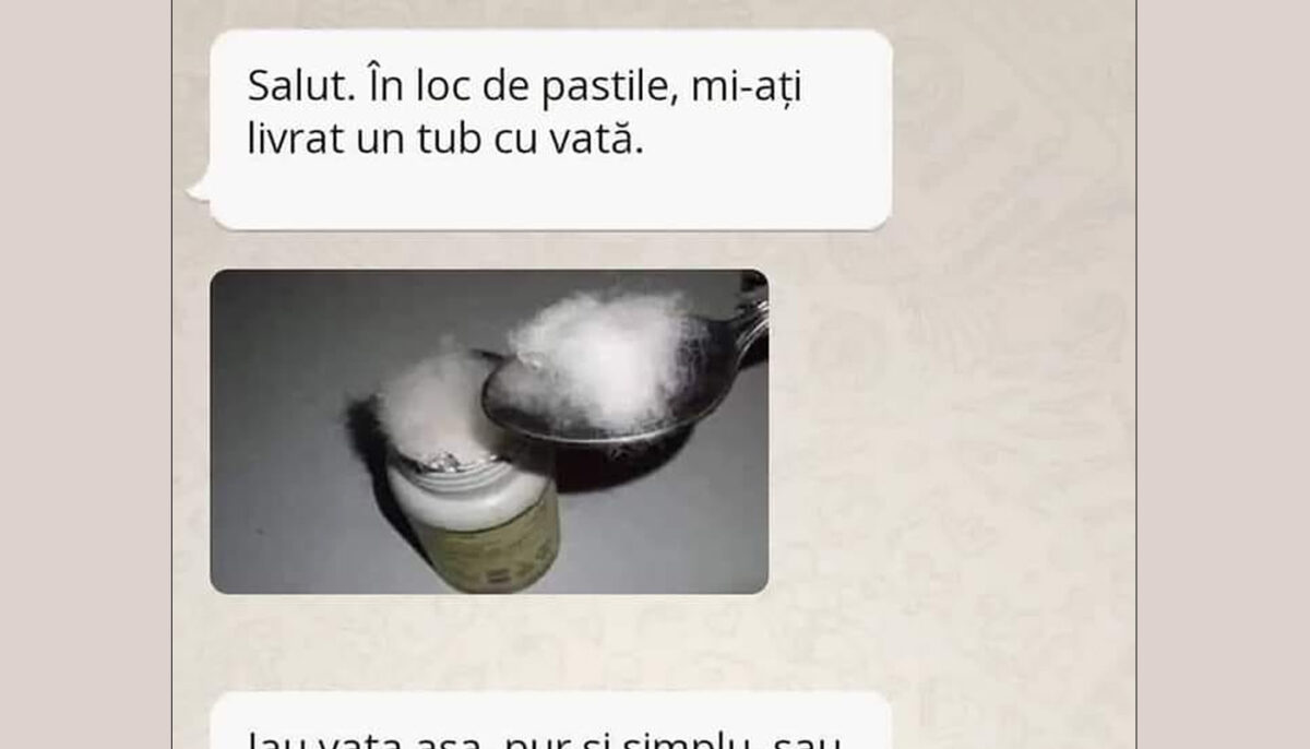 Imagine Stire BANCUL ZILEI | „În loc de pastile, mi-ați livrat un tub cu vată” | 2review.ro