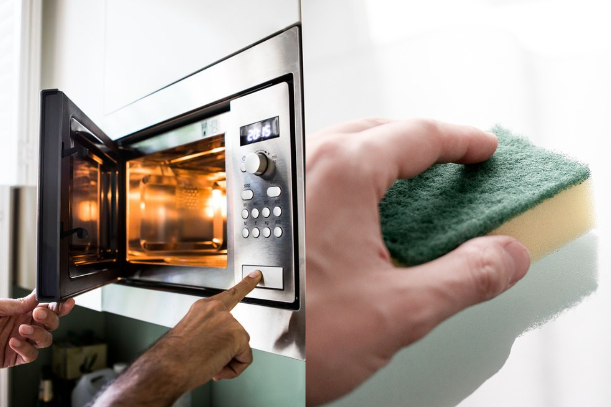 Metoda ieftină prin care îți poți curăța cuptorul cu microunde. Ai nevoie doar de 2 ingrediente