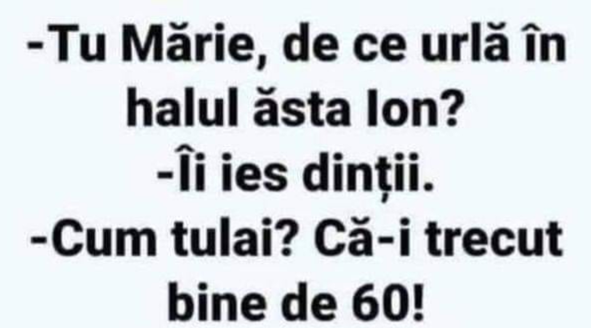 Imagine Stire BANC | „Tu Mărie, de ce urlă în halul ăsta Ion?” | 2review.ro