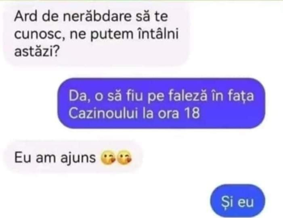 Imagine Stire Bancul zilei. Ce se întâmplă când îți dai întâlnire pe internet | 2review.ro