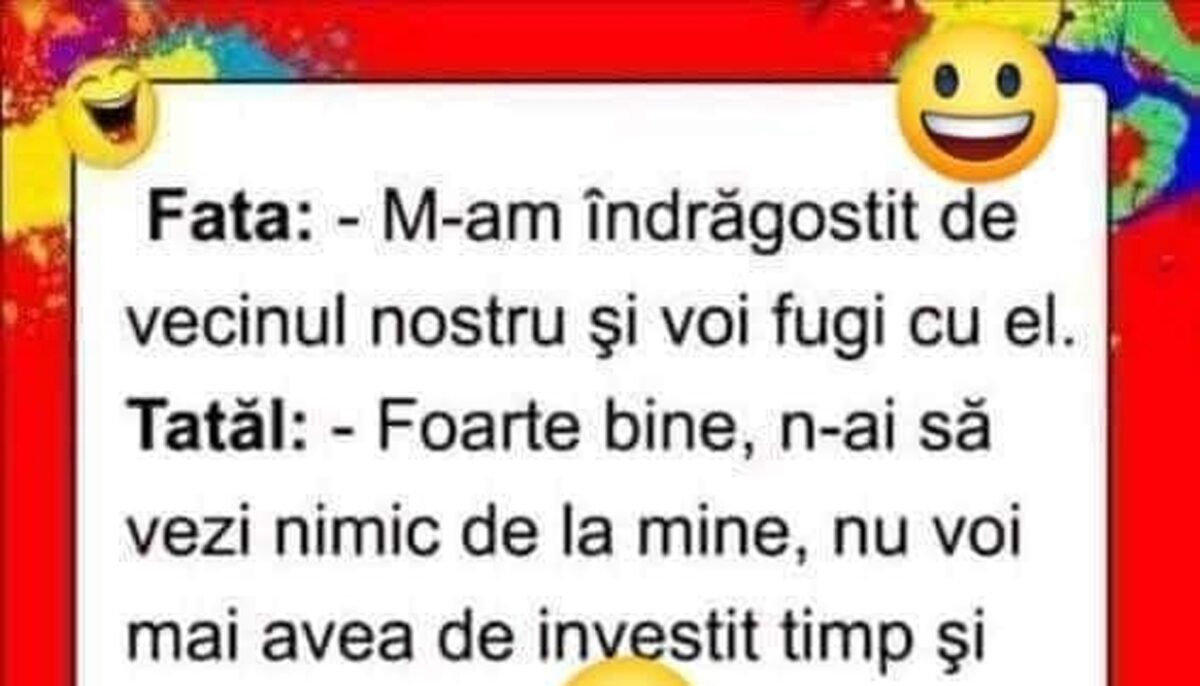 Imagine Stire Bancul începutului de săptămână | „M-am îndrăgostit de vecinul nostru și voi fugi cu el” | 2review.ro