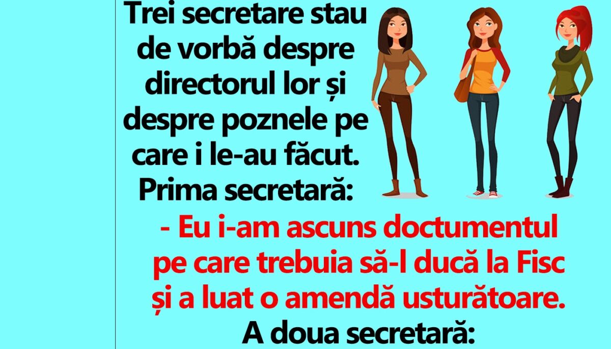 Imagine Stire BANC | 3 secretare se laudă cu poznele pe care i le-au făcut directorului lor | 2review.ro