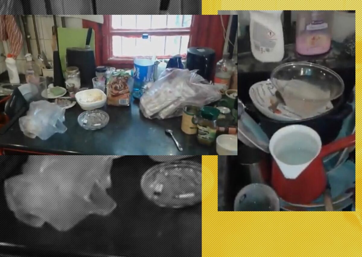 Cel mai mare blog culinar din România este un coșmar! Mizerie, arsură, păr de animale! Soțul celei care semnează rețetele culinare a postat imagini uluitoare din bucătărie!