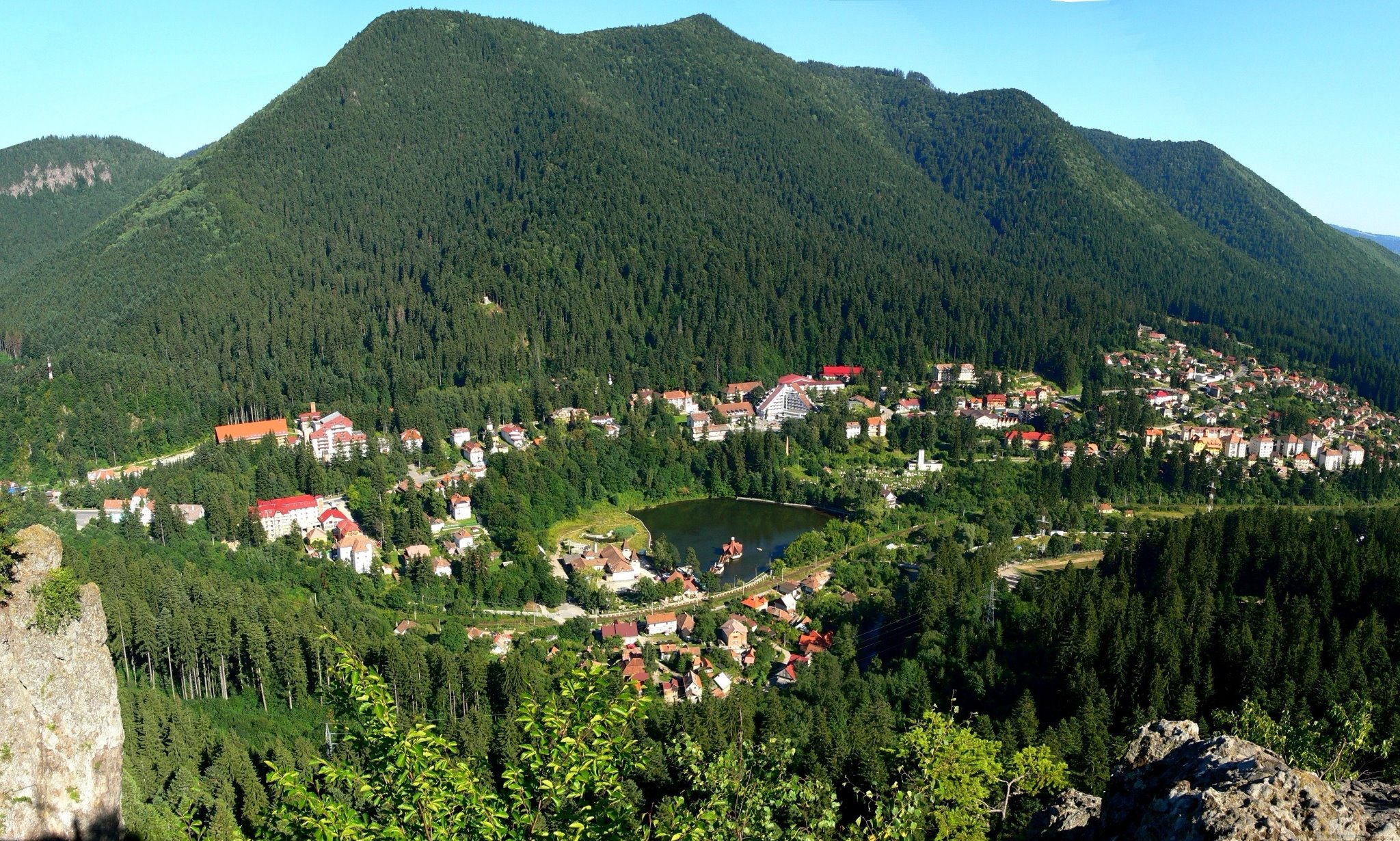 Băile Tușnad, orașul cel mai puțin populat din România (Foto: Facebook)