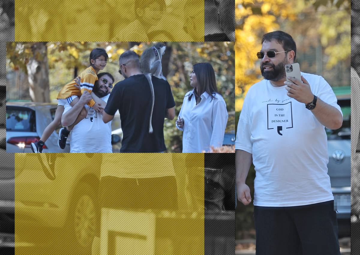 Imagine Stire Ziua ”Regelui”! Florin Salam și prințesele lui, așa cum niciodată nu i-ai văzut! Au făcut poze cu… maimuța! | 2review.ro