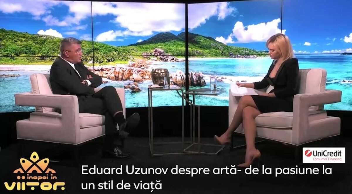 Eduard Uzunov, despre drumul către succes al unui artist: „Fiecare autor este dator cu o capodoperă”