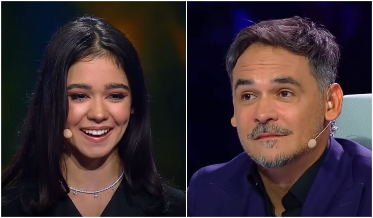 Imagine Stire Ianca, fiica lui Răzvan Simion, și-a facut apariția la iUmor. Matinalul de la Antena 1 a izbucnit în lacrimi | 2review.ro