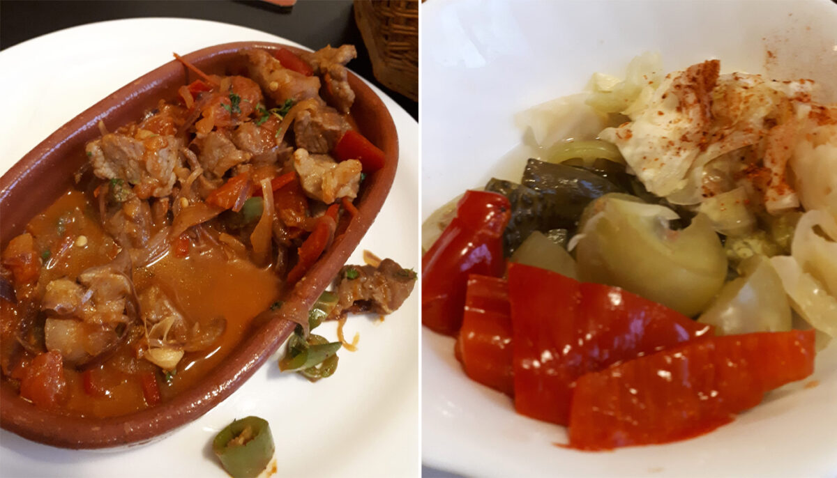 De necrezut! Câți lei a dat o turistă pe această porție de murături, într-un restaurant de fițe din Timișoara