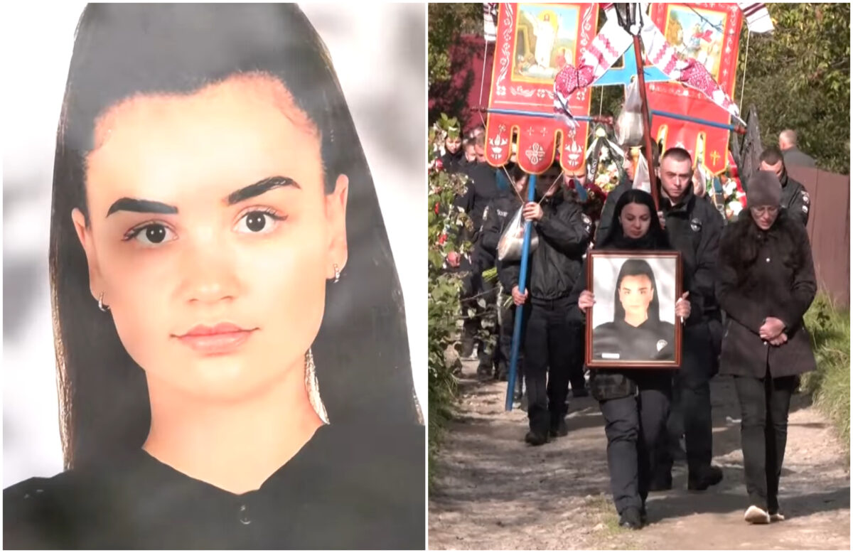 Durere fără margini! Cine era Taisia Tatarin, polițista de 22 de ani care a fost împușcată în cap în Cernăuți