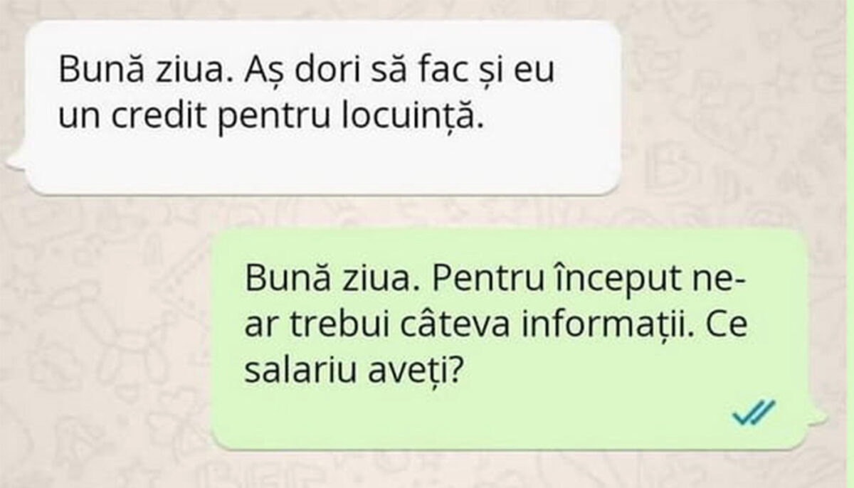 Imagine Stire Bancul începutului de săptămână | „Aș dori să fac și eu un credit pentru locuință” | 2review.ro