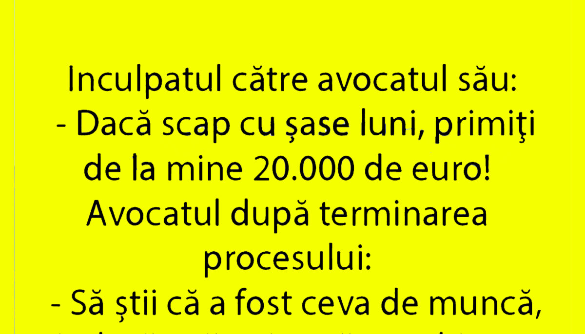 Imagine Stire BANC | „Dacă scap cu 6 luni, primiți de la mine 20.000 de euro” | 2review.ro