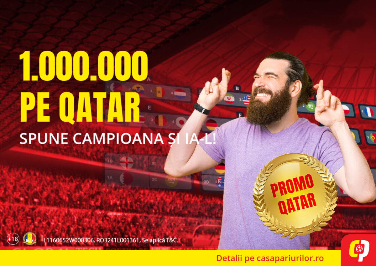 Ești de milion? Hai să vedem! Poate îl iei ‘în’ Qatar și-l aduci în România
