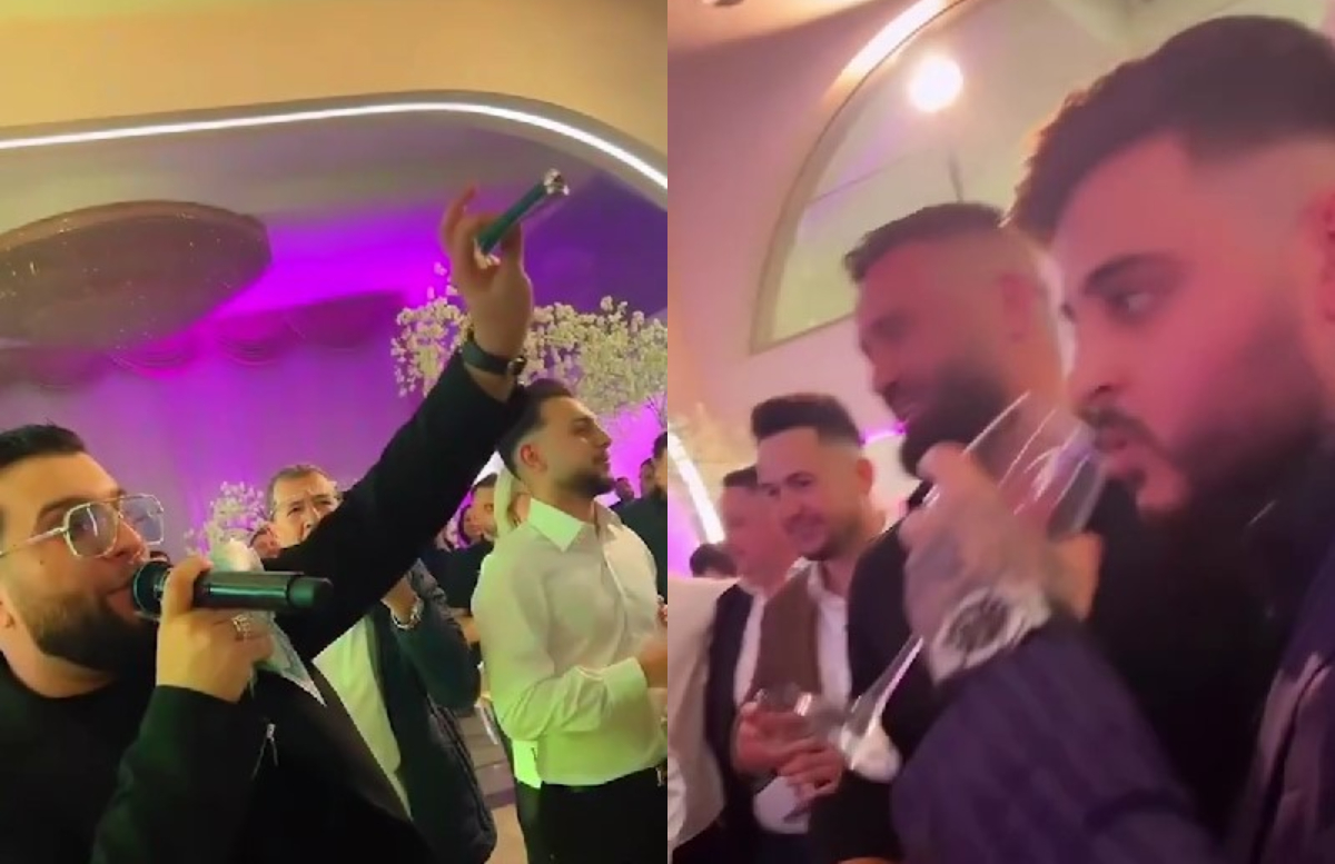 Imagine Stire Adrian Mititelu Jr. i-a dat o ”cărămidă” de bani pentru dedicații lui Tzancă Uraganu. Cât valorează teancul gros din hârtii de câte 100 de lei | 2review.ro