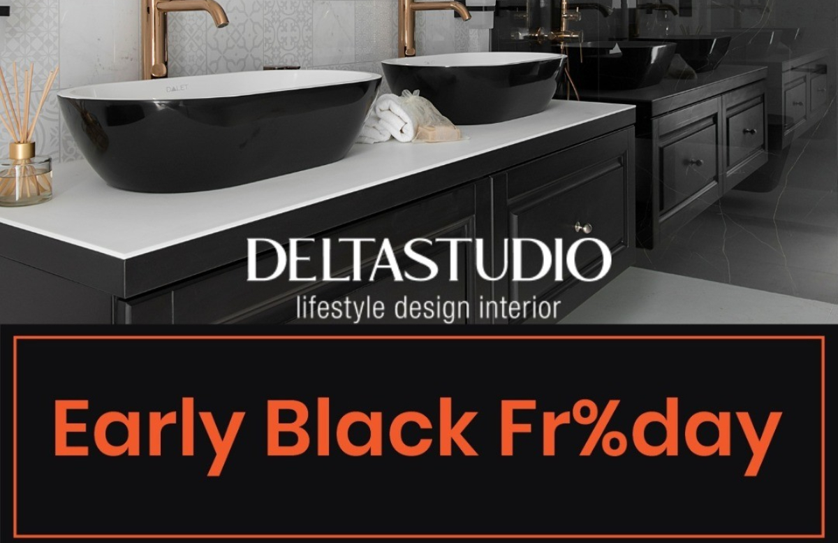 Nu rata ofertele de Early Black Friday la Delta Studio! Grăbește-te, reducerile de încheie vineri, 11 noiembrie 2022