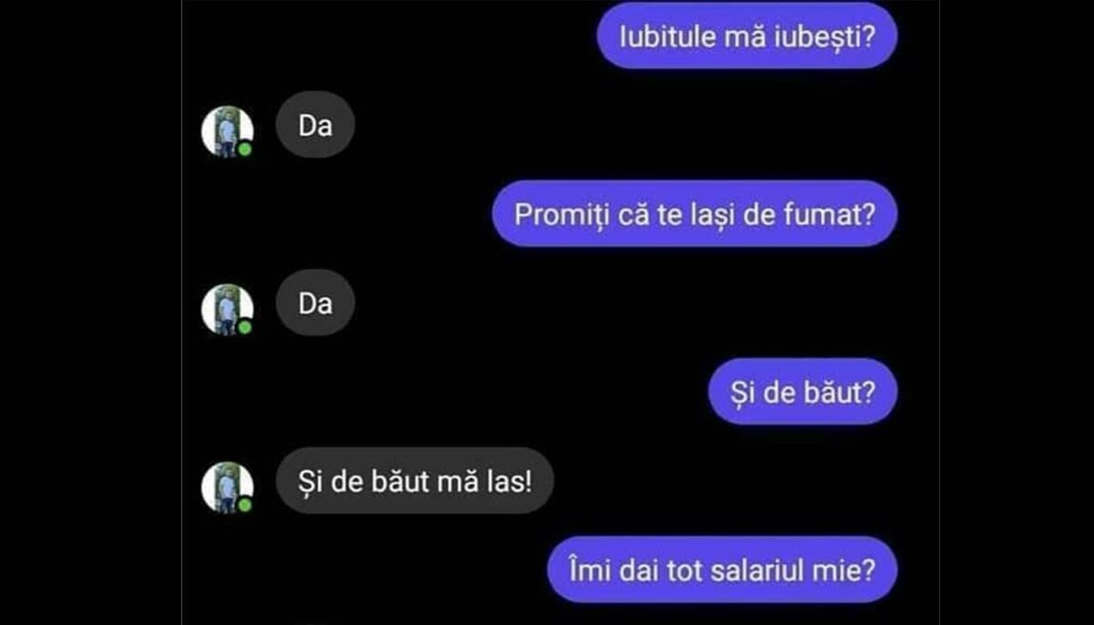 Imagine Stire Bancul sfârșitului de săptămână | „Iubitule, mă iubești?” | 2review.ro