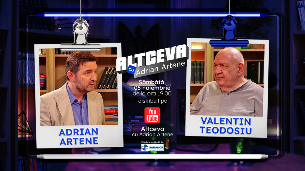 Imagine Stire Actorul Valentin Teodosiu este invitat la podcastul ALTCEVA cu Adrian Artene | 2review.ro