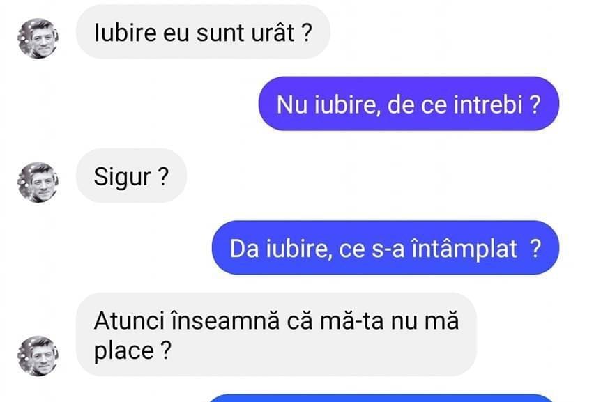 Imagine Stire BANCUL ÎNCEPUTULUI DE SĂPTĂMÂNĂ | „Iubire, eu sunt urât?” | 2review.ro