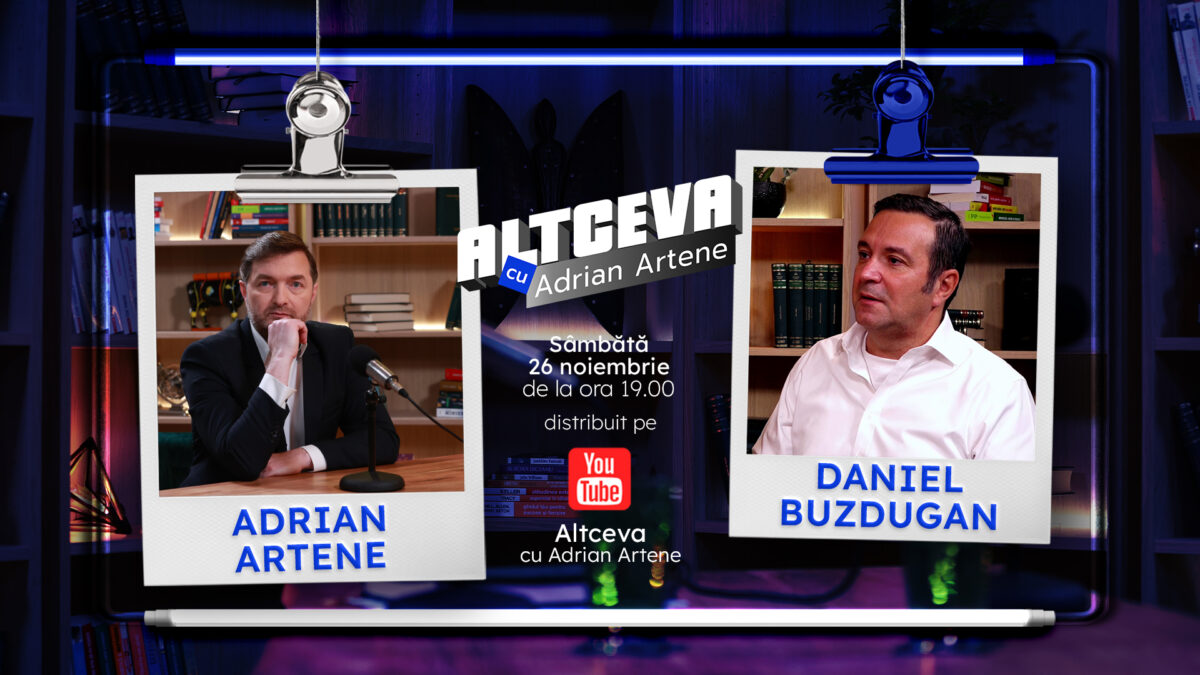 Imagine Stire Daniel Buzdugan este invitat la podcastul ALTCEVA cu Adrian Artene | 2review.ro