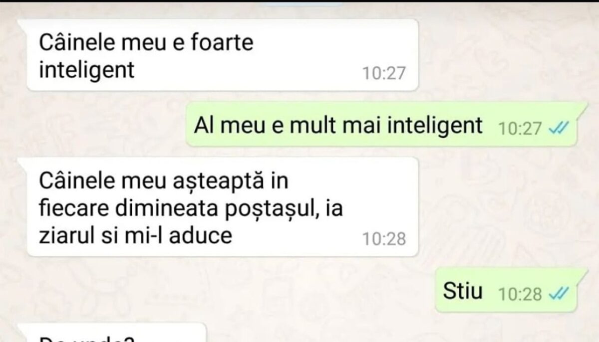 Imagine Stire Bancul începutului de săptămână | „Câinele meu e foarte inteligent” | 2review.ro