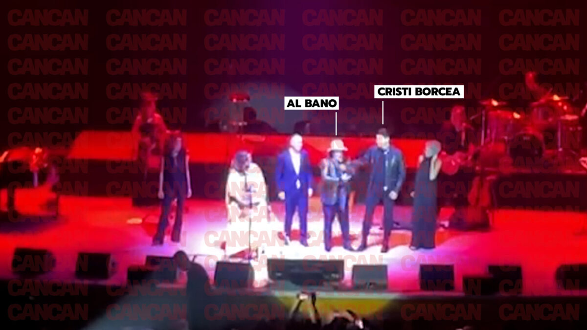 Imagine Stire Cristi Borcea, pe scenă la concertul lui Al Bano de la Sala Palatului! Ce i-a transmis celebrul cântăreț italian | 2review.ro