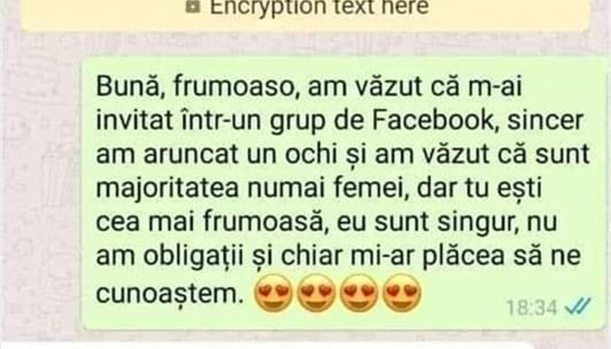 Imagine Stire Bancul sfârșitului de săptămână | „Bună, frumoaso, am văzut că m-ai invitat într-un grup pe Facebook” | 2review.ro