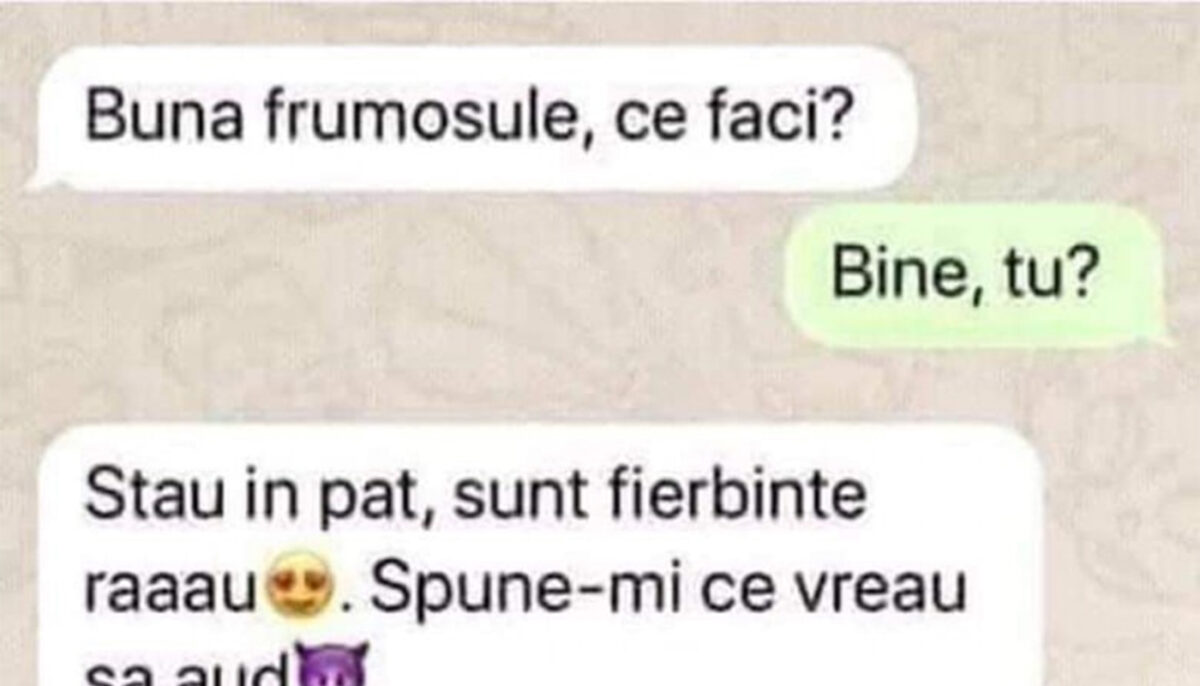 Imagine Stire BANCUL ZILEI | „Bună, frumosule. Ce faci?” | 2review.ro