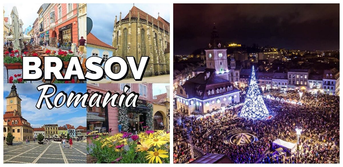 Imagini șocante in Brașov. Oamenii s-au călcat in picioare la aprinderea luminițelor de Crăciun