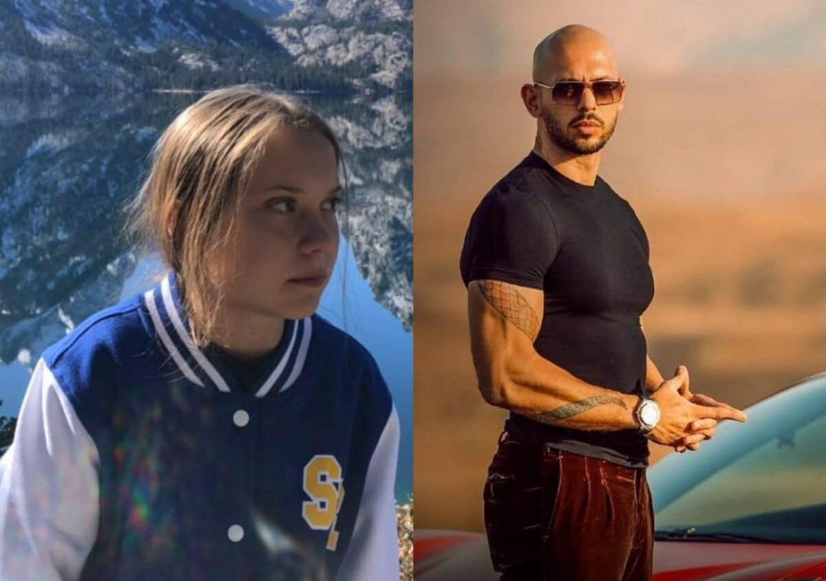 Imagine Stire Discuție virală între Andrew Tate și Greta Thunberg. Activista l-a făcut praf pe fostul ”cumnat” al Biancăi Drăgușanu | 2review.ro
