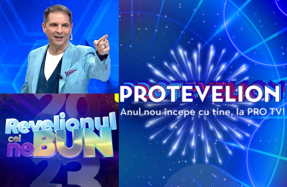 Program TV de Revelion. Ce se difuzează pe PRO TV și Antena 1, pe 31 decembrie 2022