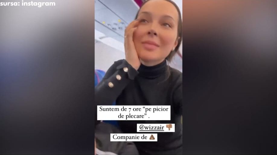 Imagine Stire Vlăduța Lupău, foc și pară pe Wizz Air, după mai bine de 7 ore pe aeroport: „Bătaie de joc! Companie de…” | 2review.ro