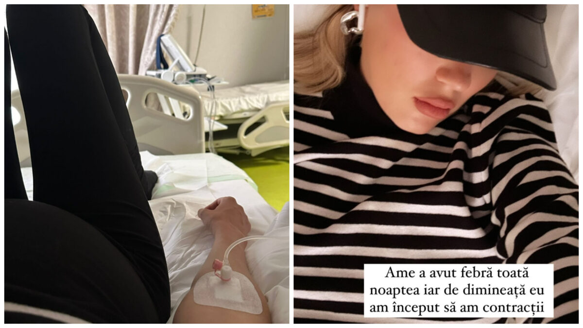 Imagine Stire Emily Burghelea, de urgență la spital: „De dimineață am început să am contracții” | 2review.ro