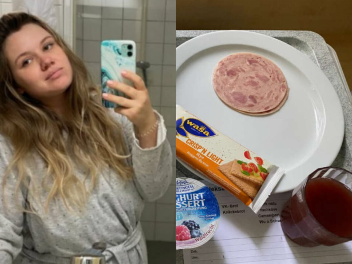 Cum arată meniul într-o maternitate din Germania. Alexandra, o româncă care a născut acolo, a rămas mută de uimire