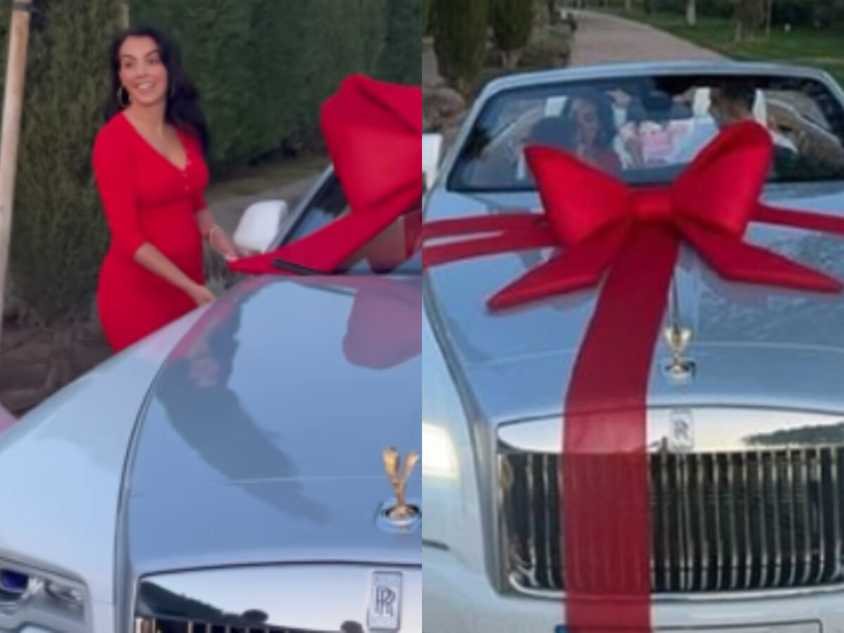 Imagine Stire Cadou de 250.000 de lire sterline pentru Cristiano Ronaldo. Ce bolid de lux a primit de la soția lui | 2review.ro