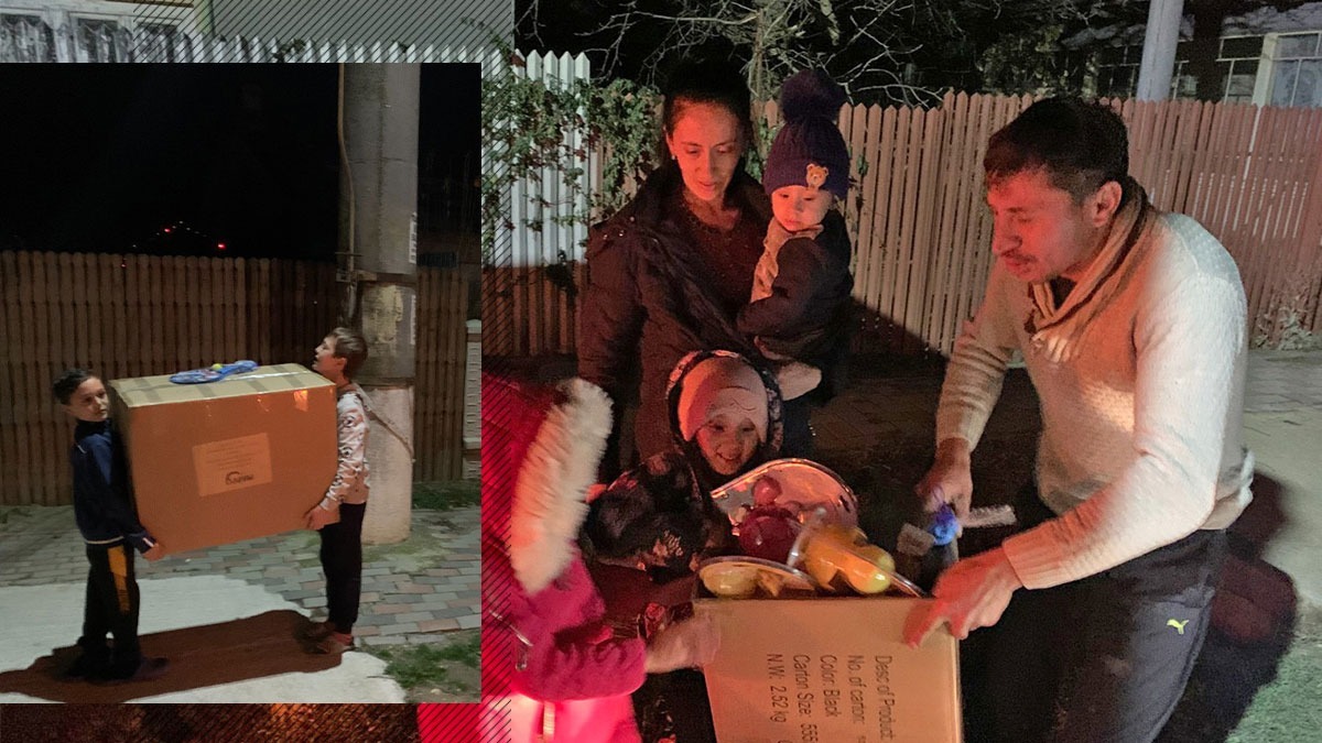 Imagine Stire MOȘ CANCAN Dăruiește a ajuns în comuna Copăceni din Ilfov. Copiii au parte de daruri de Crăciun | 2review.ro