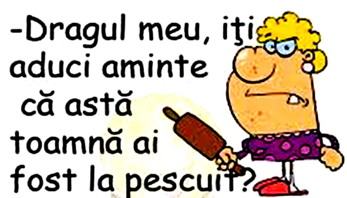 Imagine Stire BANC | „Dragul meu, îți aduci aminte că astă toamnă ai fost la pescuit?” | 2review.ro