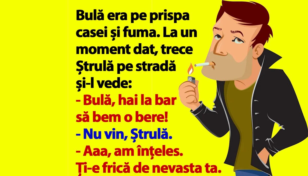 Imagine Stire BANC | Bulă era pe prispa casei și fuma. La un moment dat, trece Ștrulă și-l vede | 2review.ro