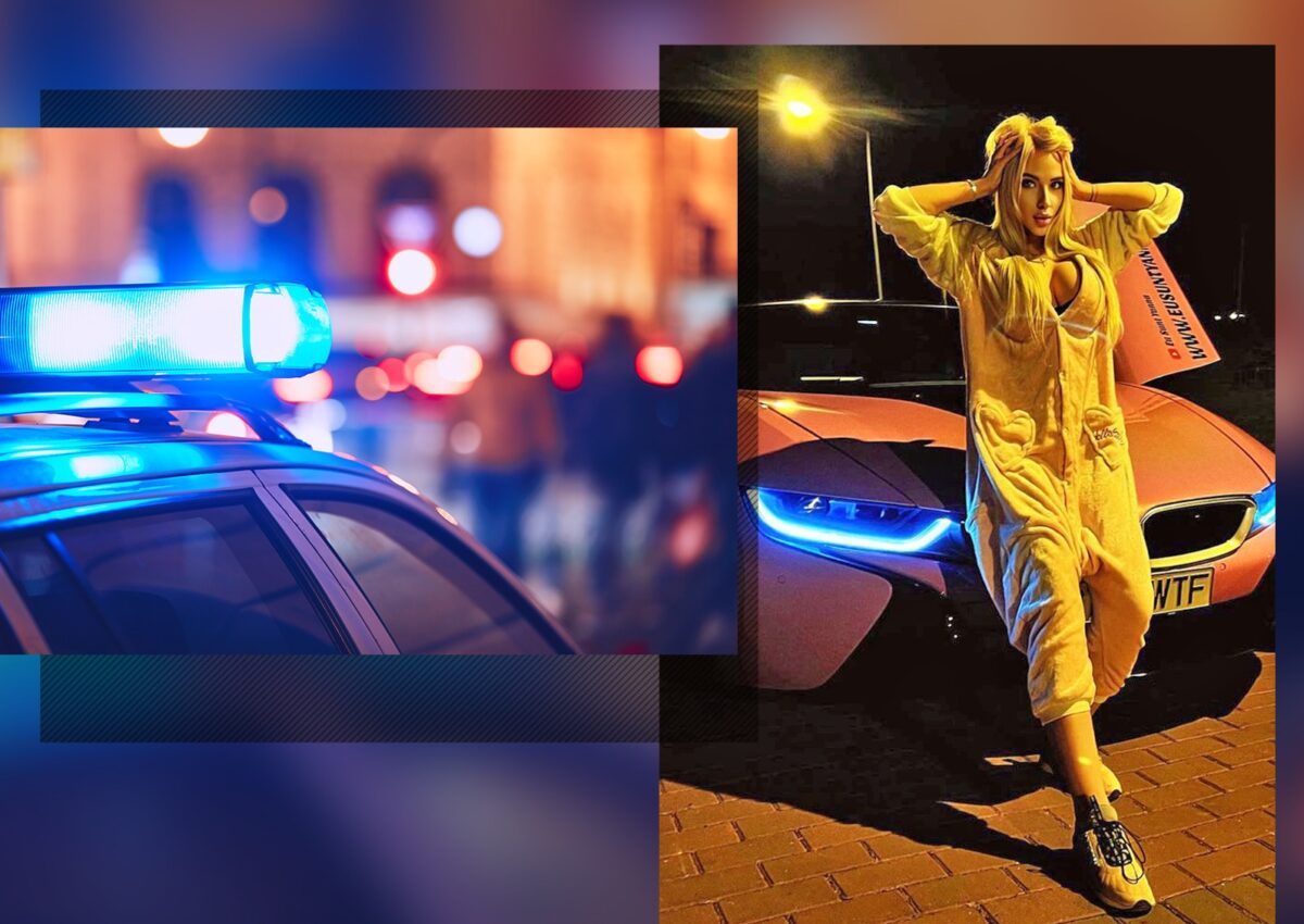 Imagine Stire A pus la pământ cinci copaci și s-a oprit în stâlp! Clipe de coșmar pentru ”Regina Onlyfans”! I-a ieșit mașina Poliției în față și… | 2review.ro