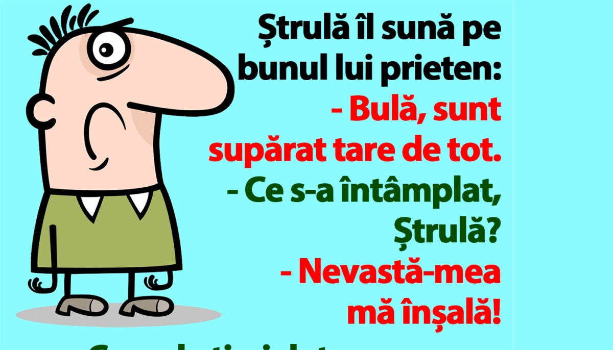 Imagine Stire BANC | „Bulă, nevastă-mea mă înșală!” | 2review.ro