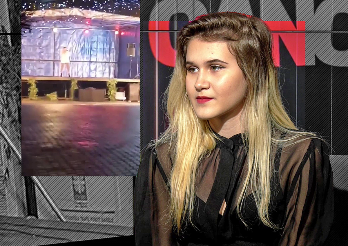 Imagine Stire Cântăreața se visează star internațional după concertul viral! Publicul “fantomă” de la Calafat nu a descurajat-o pe adevărata Kristine | 2review.ro