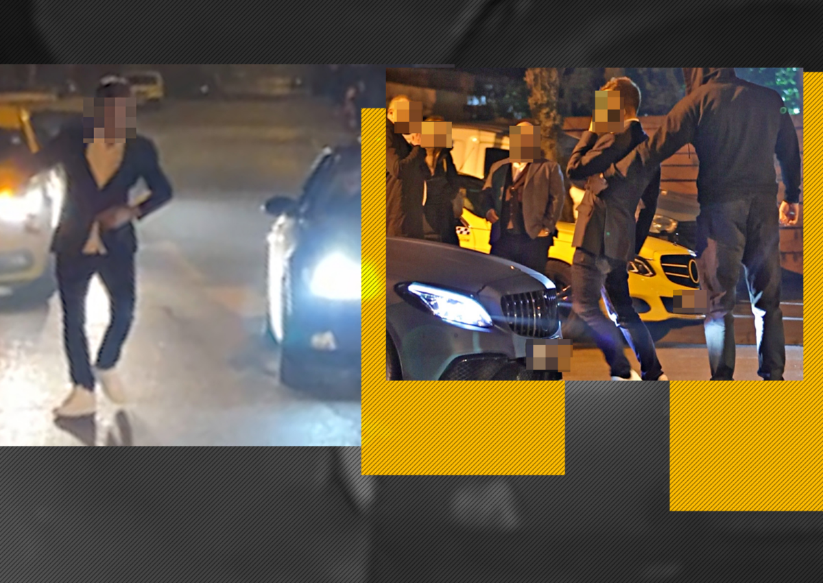 Imagine Stire Atins de Bachus, s-a făcut de ”băcănie” în stradă! A ieșit din cel mai luxos local din Herăstrău și a blocat toată circulația! | 2review.ro