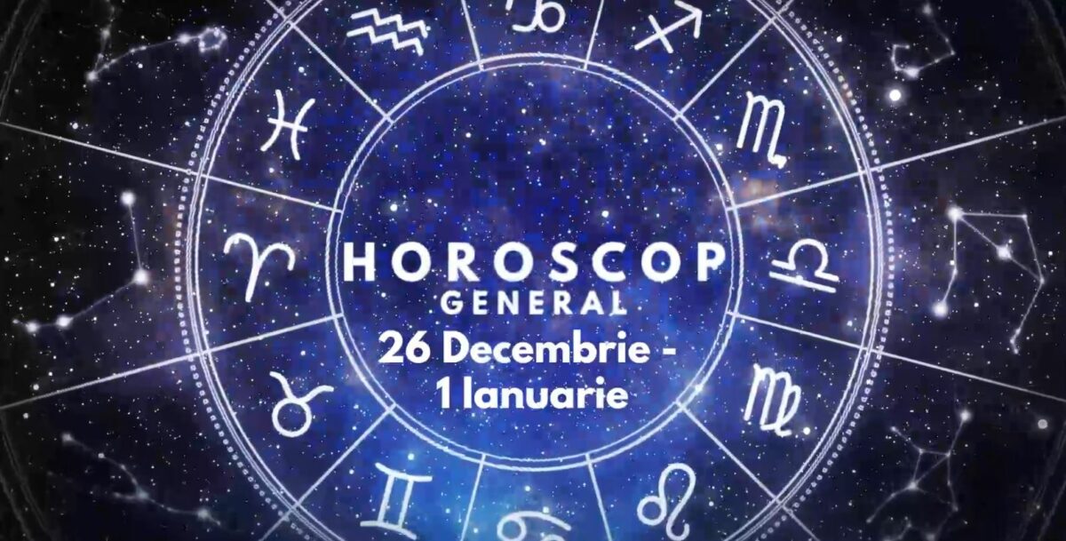 Horoscop general săptămânal: 26 decembrie 2022 – 1 ianuarie 2023. Lista zodiilor care reanalizează propriile valori