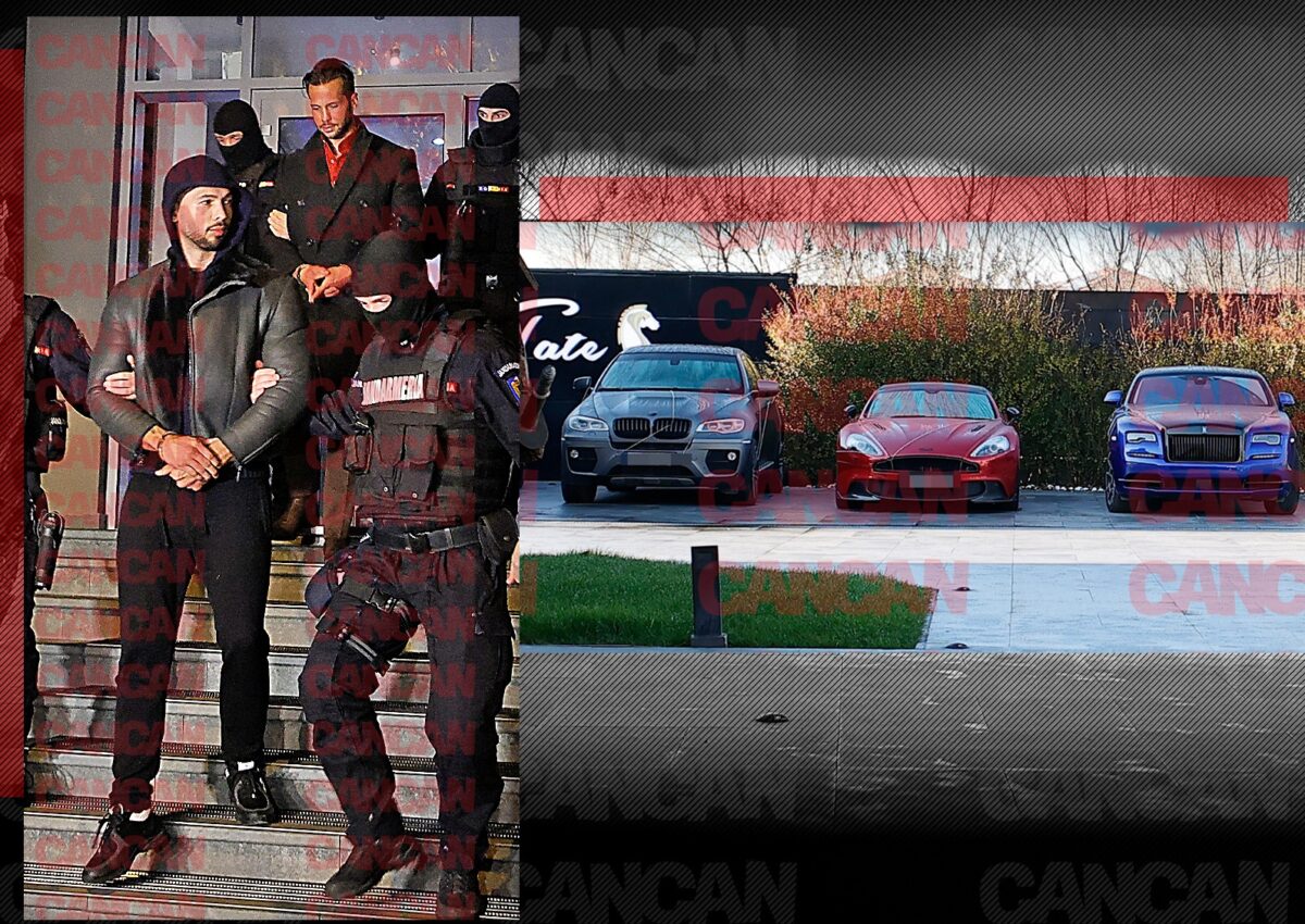 Imagine Stire Imaginile LUXULUI ABSOLUT de pe mega-proprietatea fraților Andrew și Tristan Tate! Procurorii le-au sigilat garajul de milioane €! | 2review.ro