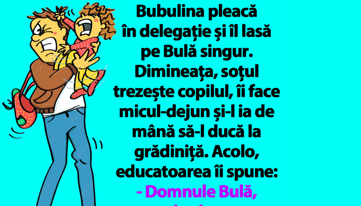 Imagine Stire BANC | Bubulina pleacă în delegație și îl lasă pe Bulă singur | 2review.ro