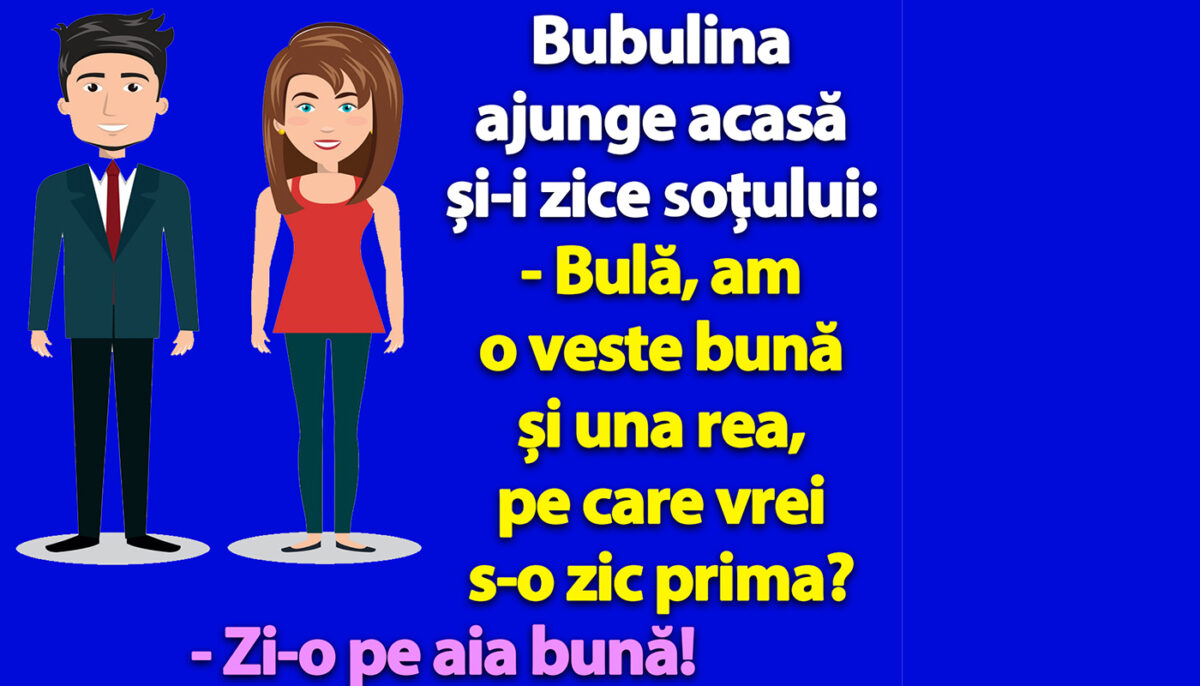 Imagine Stire BANC | „Bulă, am o veste bună și una rea, pe care s-o zic prima?” | 2review.ro