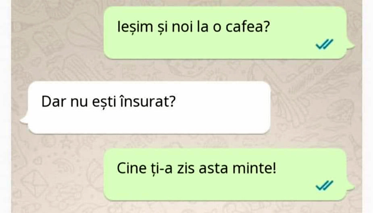 Imagine Stire Bancul începutului de săptămână | „Ieșim și noi la o cafea?” | 2review.ro