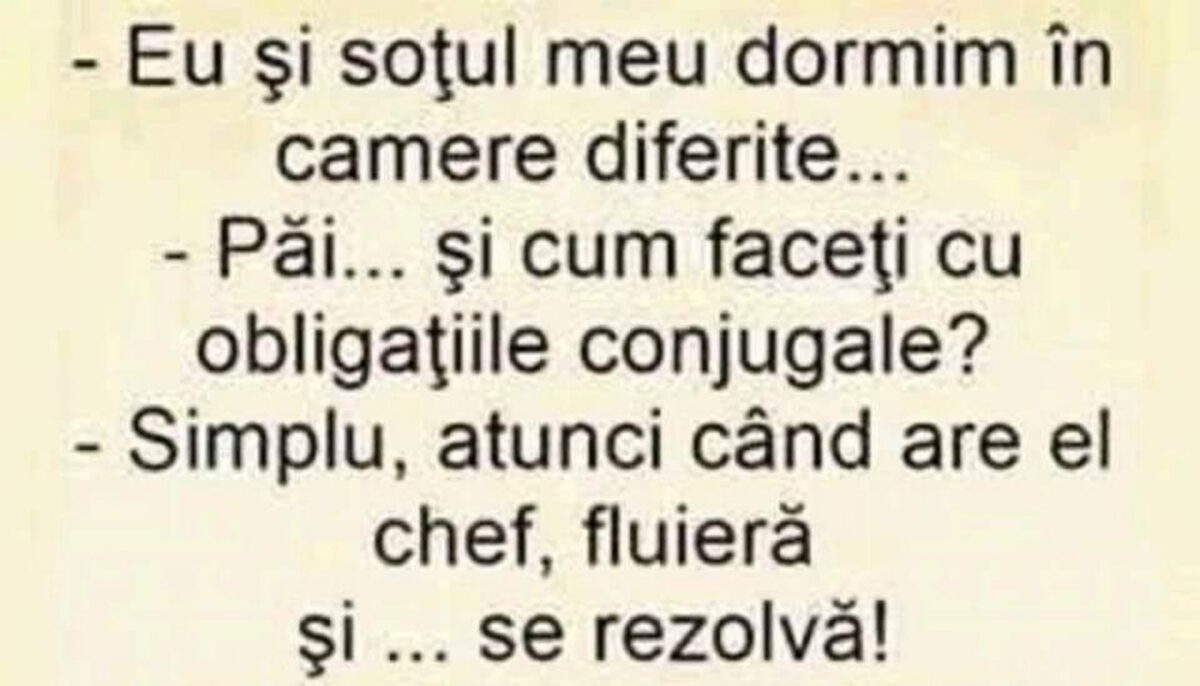 Imagine Stire BANC | „Eu și soțul meu dormim în camere diferite” | 2review.ro