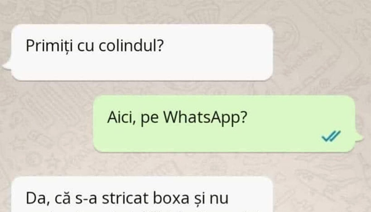 Imagine Stire Bancul începutului de săptămână | „Primiți cu colindul?” | 2review.ro