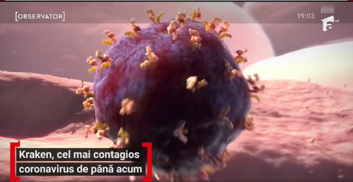 Kraken, cea mai periculoasă tulpină de coronavirus de până acum. Medicii se tem de ce ar putea urma